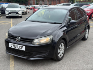 2012 Volkswagen Polo 1.2 S Euro 5 5dr (a/c) in Black — image 3