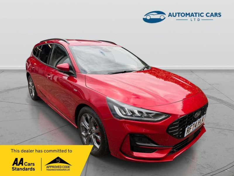 2025 Ford Focus St-Line in Red — image 1