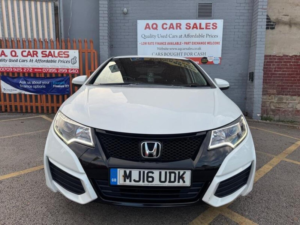 2016 Honda Civic 1.4 I-Vtec S Euro 6 (s/s) 5dr in White — image 2