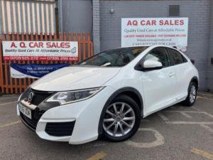 2016 Honda Civic 1.4 I-Vtec S Euro 6 (s/s) 5dr in White — image 3