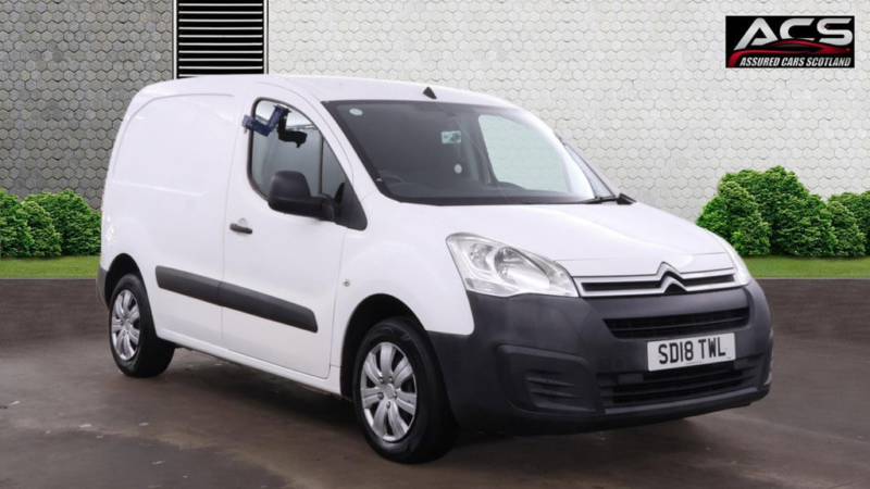 2018 Citroen Berlingo 1.6 Bluehdi 850 Enterprise Panel Van 5dr Diesel Manual L1 (112 G/km, 100 Bhp) in White — image 1