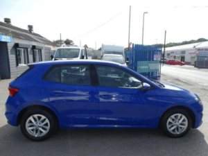 2023 Skoda Fabia 1.0 Tsi Se Comfort DSG Euro 6 (s/s) 5dr in Blue — image 5