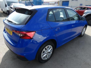 2023 Skoda Fabia 1.0 Tsi Se Comfort DSG Euro 6 (s/s) 5dr in Blue — image 6