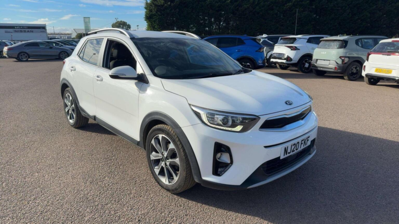 2020 Kia Stonic 1.0 T-Gdi 3 Dct Euro 6 (s/s) 5dr in White — image 1