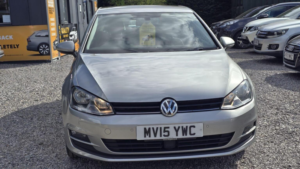 2015 Volkswagen Golf 1.6 Tdi Bluemotion Tech Match DSG Euro 5 (s/s) 5dr in Silver — image 4
