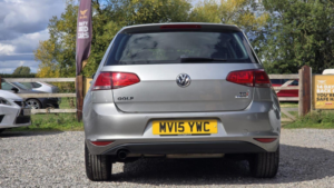 2015 Volkswagen Golf 1.6 Tdi Bluemotion Tech Match DSG Euro 5 (s/s) 5dr in Silver — image 5