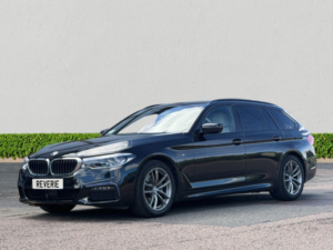 2020 BMW 5 Series 2.0 520d M Sport Touring 5dr Diesel Auto Euro 6 (s/s) (190 Ps) in Black — image 3