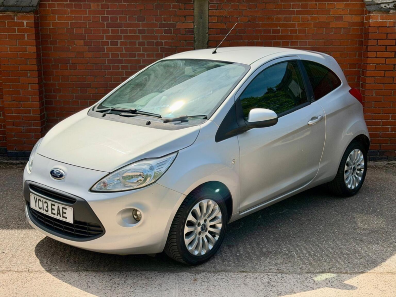 2013 Ford Ka 1.2 Zetec Euro 5 (s/s) 3dr in Silver — image 1