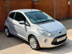 2013 Ford Ka 1.2 Zetec Euro 5 (s/s) 3dr in Silver — image 2