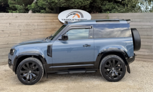 2021 Land Rover Defender 90 3.0 D200 Mhev in Blue — image 2