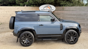 2021 Land Rover Defender 90 3.0 D200 Mhev in Blue — image 3