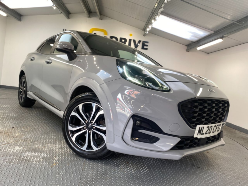 2020 Ford Puma 1.0t Ecoboost St-Line SUV 5dr Petrol Manual Euro 6 (s/s) (125 Ps) in Grey — image 1
