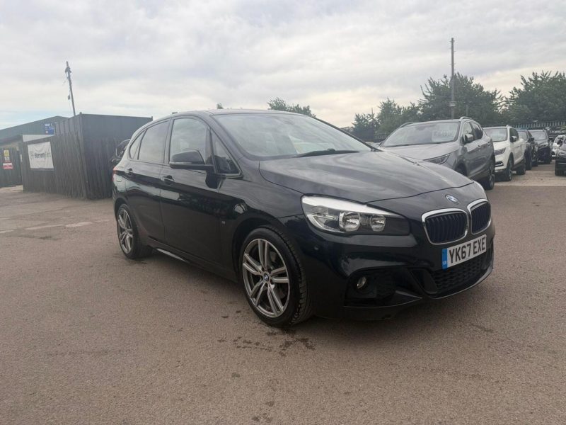 2017 BMW 2 Series Active Tourer 2.0 220d M Sport Auto Euro 6 (s/s) 5dr in Black — image 1