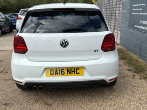 2016 Volkswagen Polo 1.4 Tsi Bluemotion Tech Act Bluegt in White — image 3