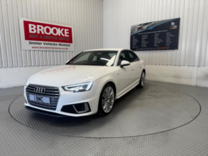 2019 Audi A4 2.0 Tdi 35 S Line S Tronic Euro 6 (s/s) 4dr in White — image 3