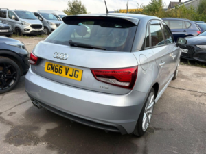 2017 Audi A1 1.4 Tfsi S Line Sportback Euro 6 (s/s) 5dr in Silver — image 2