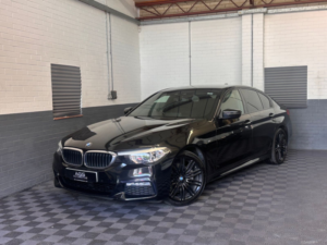 2017 BMW 5 Series 2.0 520d M Sport Saloon 4dr Diesel Auto Euro 6 (s/s) (190 Ps) in Black — image 3