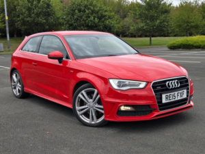 2015 Audi A3 2.0 Tdi S Line S Tronic Quattro Euro 6 (s/s) 3dr in Red — image 2