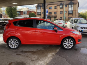 2016 Ford Fiesta 1.0t Ecoboost Titanium Powershift Euro 6 5dr in Red — image 2