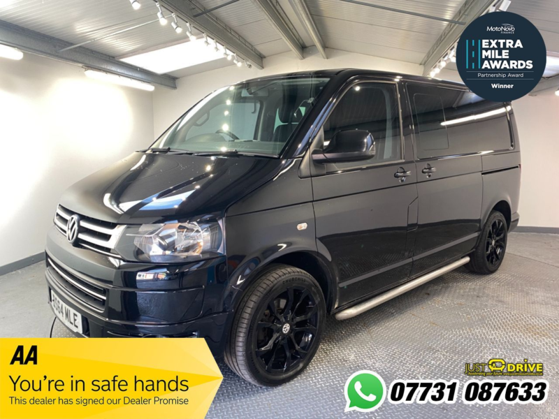2014 Volkswagen Transporter 2.0 Tdi T30 Highline Kombi 4dr Diesel Manual L1 H1 (198 G/km, 138.08 Bhp) in Black — image 1