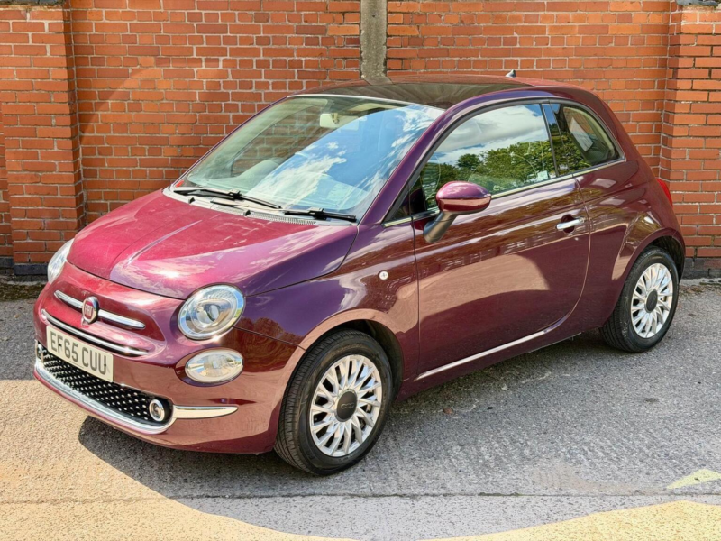 2015 Fiat 500 1.2 Lounge Euro 6 (s/s) 3dr in Red — image 1