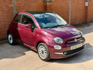 2015 Fiat 500 1.2 Lounge Euro 6 (s/s) 3dr in Red — image 2