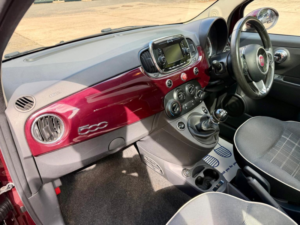 2015 Fiat 500 1.2 Lounge Euro 6 (s/s) 3dr in Red — image 5