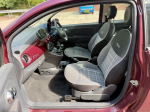 2015 Fiat 500 1.2 Lounge Euro 6 (s/s) 3dr in Red — image 6