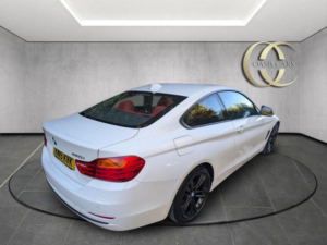 2015 BMW 4 Series 2.0 420i Sport Xdrive Euro 6 (s/s) 2dr in White — image 4