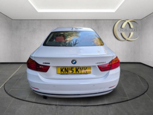 2015 BMW 4 Series 2.0 420i Sport Xdrive Euro 6 (s/s) 2dr in White — image 6
