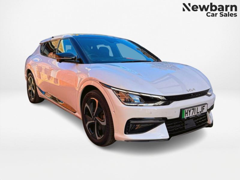 2021 Kia Ev6 77.4kwh Gt-Line S Hatchback 5dr Electric Auto (225 Bhp) in White — image 1
