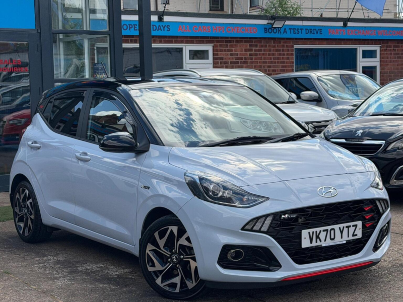 2020 Hyundai I10 1.0 T-Gdi N Line Euro 6 (s/s) 5dr in Blue — image 1