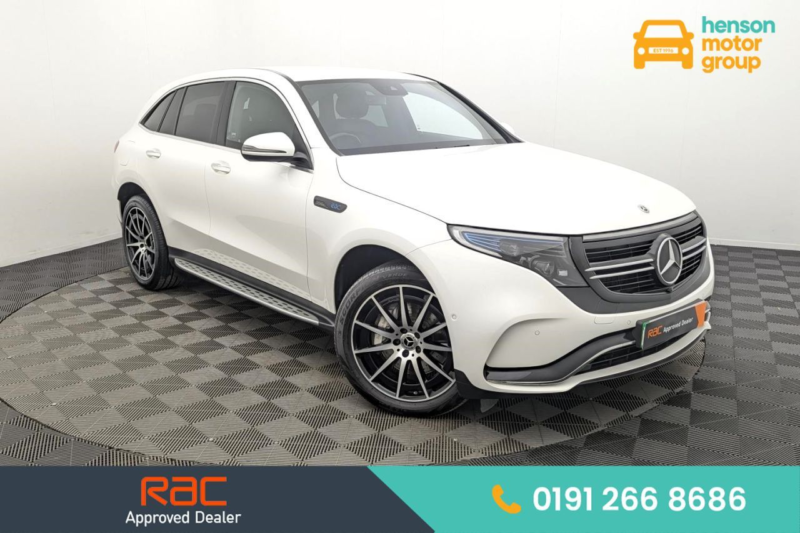 2020 Mercedes-Benz Eqc Eqc 400 80kwh Amg Line SUV 5dr Electric Auto 4matic (408 Ps) in White — image 1