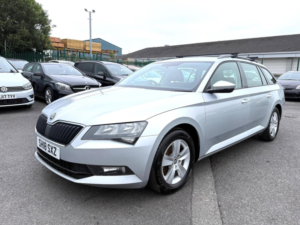 2018 Skoda Superb 1.6 Tdi S Euro 6 (s/s) 5dr in Silver — image 3
