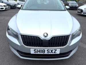 2018 Skoda Superb 1.6 Tdi S Euro 6 (s/s) 5dr in Silver — image 6