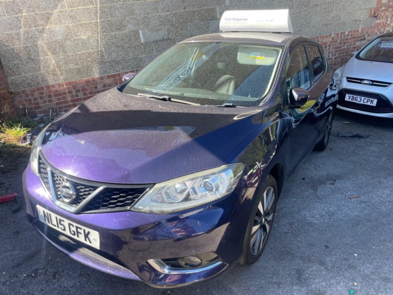 2015 Nissan Pulsar 1.2 Dig-T N-Tec Hatchback 5dr Petrol Manual Euro 5 (s/s) Euro 5 (115 Ps) in Blue — image 1
