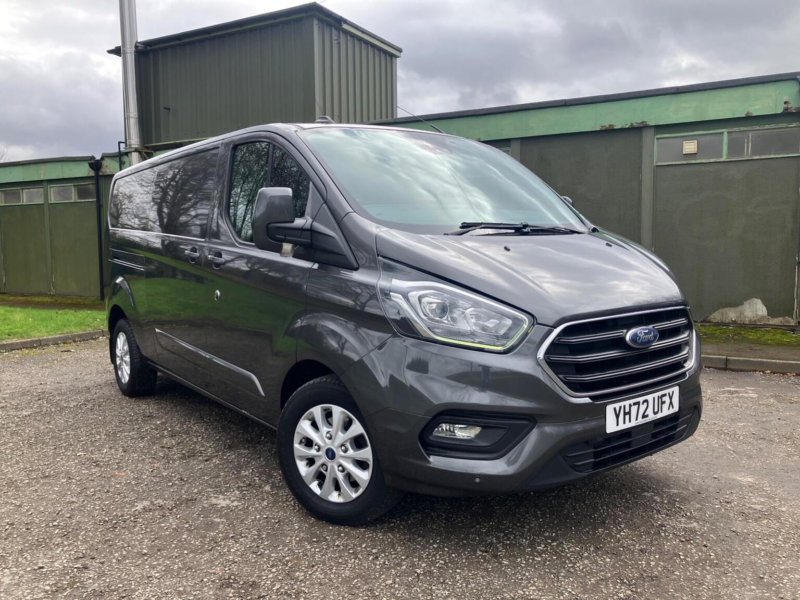 2022 Ford Transit Custom 2.0 320 Ecoblue Limited Auto L2 H1 Euro 6 (s/s) 5dr in Grey — image 1