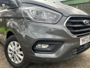 2022 Ford Transit Custom 2.0 320 Ecoblue Limited Auto L2 H1 Euro 6 (s/s) 5dr in Grey — image 2