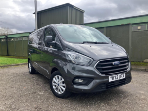 2022 Ford Transit Custom 2.0 320 Ecoblue Limited Auto L2 H1 Euro 6 (s/s) 5dr in Grey — image 3