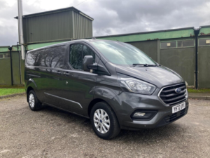 2022 Ford Transit Custom 2.0 320 Ecoblue Limited Auto L2 H1 Euro 6 (s/s) 5dr in Grey — image 4