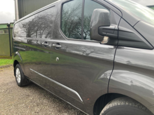 2022 Ford Transit Custom 2.0 320 Ecoblue Limited Auto L2 H1 Euro 6 (s/s) 5dr in Grey — image 5
