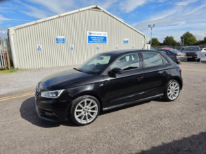 2015 Audi A1 1.4 Tfsi S Line Sportback Euro 6 (s/s) 5dr in Black — image 3