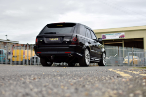 2008 Land Rover Range Rover Sport 2.7 Td V6 Hse Station Wagon 5dr Diesel Automatic (265 G/km, 187 Bhp) in Black — image 3