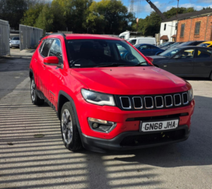 2018 Jeep Compass 1.4t Multiairii Limited Euro 6 (s/s) 5dr in Red — image 3