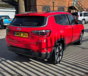 2018 Jeep Compass 1.4t Multiairii Limited Euro 6 (s/s) 5dr in Red — image 4