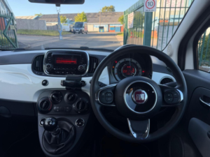 2015 Fiat 500 1.2 Pop Euro 6 (s/s) 3dr in White — image 4