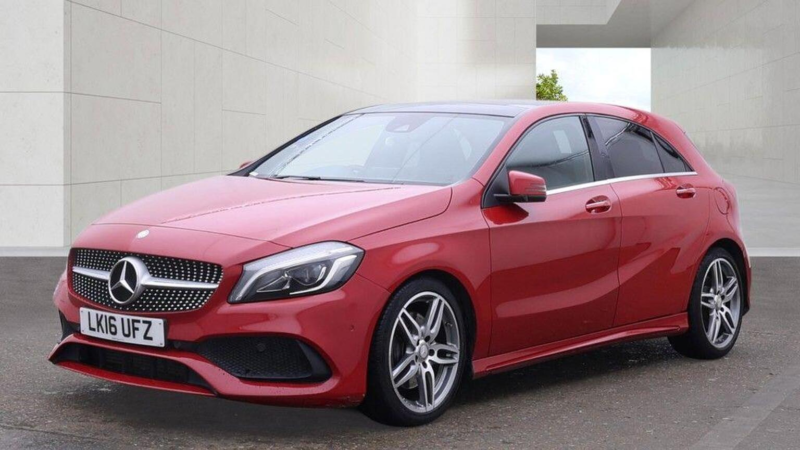 2016 Mercedes-Benz A Class 2.1 A220d Amg Line (premium Plus) 7g-Dct Euro 6 (s/s) 5dr in Red — image 1