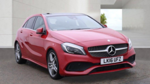 2016 Mercedes-Benz A Class 2.1 A220d Amg Line (premium Plus) 7g-Dct Euro 6 (s/s) 5dr in Red — image 2