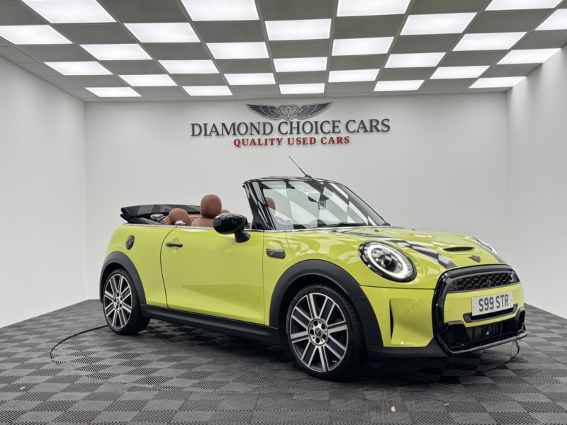 2022 MINI Convertible 2.0 Convertible Cooper S Exclusive in Yellow — image 1