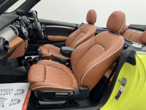 2022 MINI Convertible 2.0 Convertible Cooper S Exclusive in Yellow — image 4